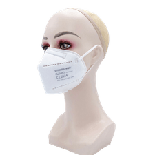 Máscara Proteção N95 PFF-2 NR s/ Valvula Branca 5 Unids Klever