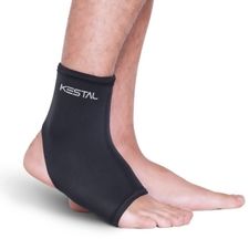 Tornozeleira Longa Elástica KSN008 Preta Tam GG Kestal