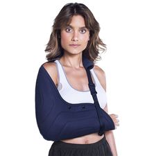 Tipoia Imobiliz Estofada Bilateral Velpeau Azul Tam G Kestal