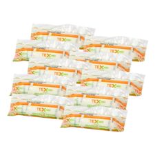 Kit 10 Rolos Atadura Crepom Não Estéril 12cmx1,80m TexMed
