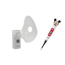 Nebulizador Ultrassônico + Termômetro Digital Mickey